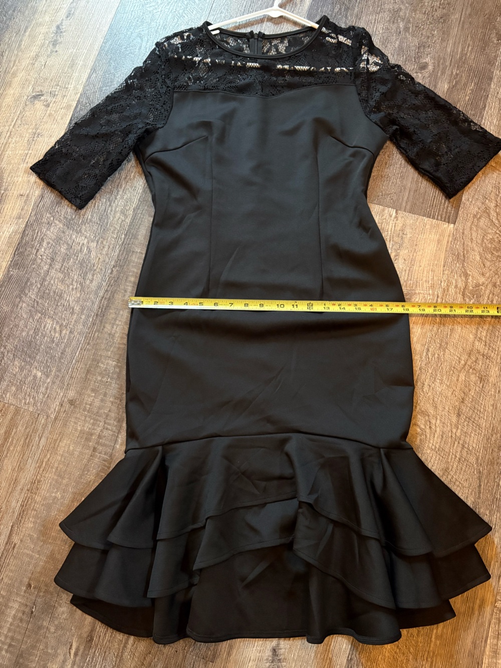 New Black Formal Gown Dress. Mother of the bride/groom. Mermaid style. High-Low.